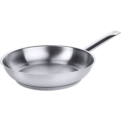 Contacto - Edelstahl Bratpfanne 24 cm - 24 cm - Induction Contacto - Edelstahl Bratpfanne 24 cm - 24 cm - Induction