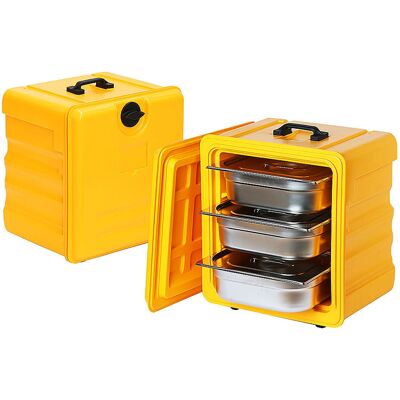 Generic - GN 1/2 Frontlader - Giallo - Thermobox Generic - GN 1/2 Frontlader - Giallo - Thermobox