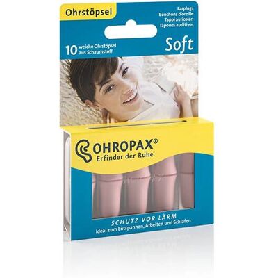 Ohropax Soft Bézs Fülvédők - Hallásvédelem Ohropax Soft Bézs Fülvédők - Hallásvédelem