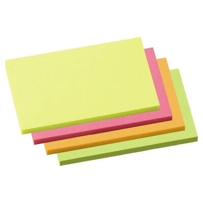 Soennecken 5835 Papier pour notes - Auto-adhésif - 100 feuilles - Rectangulaire - Multicolore - Type de papier Soennecken 5835 Papier pour notes - Auto-adhésif - 100 feuilles - Rectangulaire - Multicolore - Type de papier