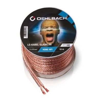 Oehlbach 10m Stereo Luidsprekerkabel - Hoogwaardig OFC-koper Oehlbach 10m Stereo Luidsprekerkabel - Hoogwaardig OFC-koper