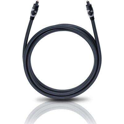 Oehlbach 133 Fibre Optic Cable - Digital, Black, 1.5m Oehlbach 133 Fibre Optic Cable - Digital, Black, 1.5m