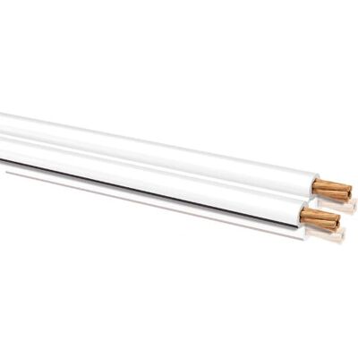 Oehlbach SP-15 Audio Cable - 20m White - Stereo Hi-Fi Reproduktor Kabel Oehlbach SP-15 Audio Cable - 20m White - Stereo Hi-Fi Reproduktor Kabel