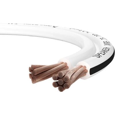 Oehlbach 30m Wit Stereo Audio Kabel - Audio Kabel Oehlbach 30m Wit Stereo Audio Kabel - Audio Kabel