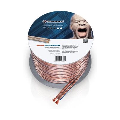 OEHLBACH 10 m Transparent Stereo Audio Cable - Audio Cable OEHLBACH 10 m Transparent Stereo Audio Cable - Audio Cable