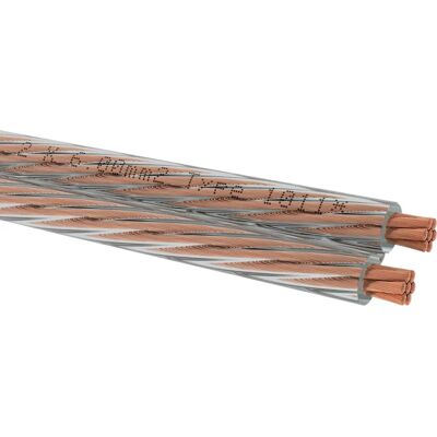 Oehlbach D1C312 Højtalerkabel - 2 x 6 mm² - Transparent - 8m Oehlbach D1C312 Højtalerkabel - 2 x 6 mm² - Transparent - 8m