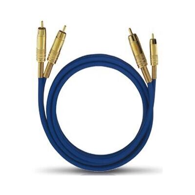 Cavo audio Oehlbach 2035 - Blu 2m RCA Cavo audio Oehlbach 2035 - Blu 2m RCA