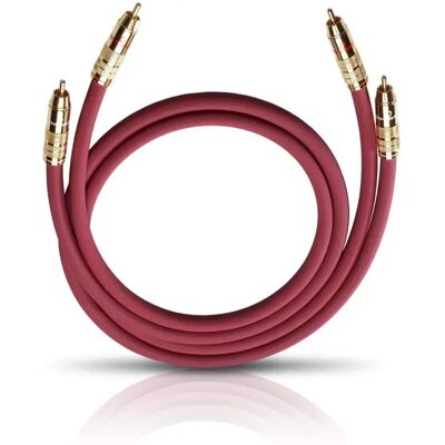 Cavo audio Oehlbach NF 214 Master 70 - RCA, 0,70 m, Bordeaux Cavo audio Oehlbach NF 214 Master 70 - RCA, 0,70 m, Bordeaux