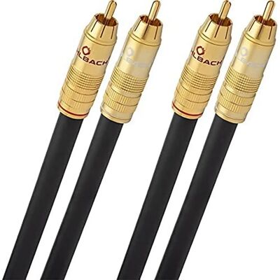 Cavo audio RCA Oehlbach 2046 - 0,70 m Cavo audio RCA Oehlbach 2046 - 0,70 m