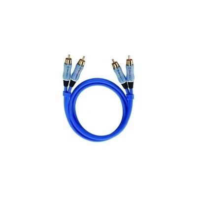 Oehlbach 3m Blau RCA Audio Kabel - Hochwertige Koaxialverbindung Oehlbach 3m Blau RCA Audio Kabel - Hochwertige Koaxialverbindung