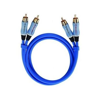 Oehlbach BEAT! Stereo-Audiokabel 5 m - RCA Blau Oehlbach BEAT! Stereo-Audiokabel 5 m - RCA Blau