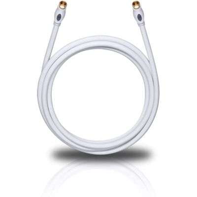 Oehlbach Satellitenkabel - 1,70m Weiß, HD-Unterstützung, Vierfachschirmung Oehlbach Satellitenkabel - 1,70m Weiß, HD-Unterstützung, Vierfachschirmung