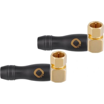Oehlbach 4413 Coaxiaal Connector - 75Ω, Goud Oehlbach 4413 Coaxiaal Connector - 75Ω, Goud