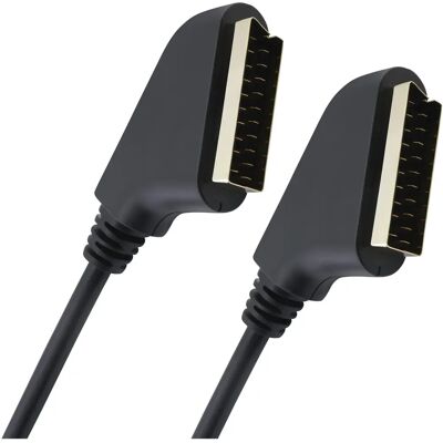 Cavo Scart Oehlbach Nero - Schermatura Completa - 1.5m - TV/Audio Cavo Scart Oehlbach Nero - Schermatura Completa - 1.5m - TV/Audio