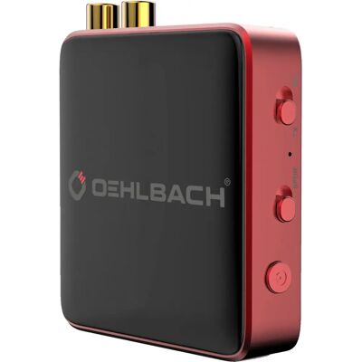 Adaptador de audio Bluetooth Oehlbach BTR Evolution 5.0 - Rojo Adaptador de audio Bluetooth Oehlbach BTR Evolution 5.0 - Rojo