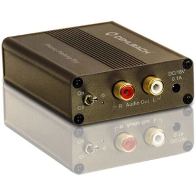 Oehlbach Phono Preamp Pro - Audio Versterker - Bruin Oehlbach Phono Preamp Pro - Audio Versterker - Bruin