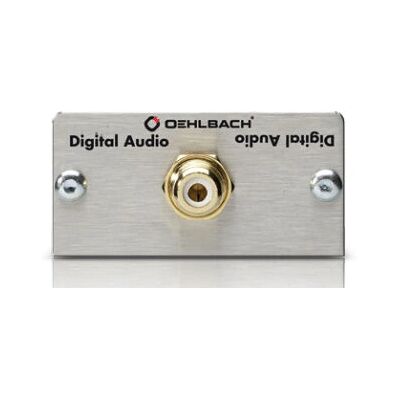 OEHLBACH Pro In - Digitální audio podnos - Stříbrný - Podnos audio OEHLBACH Pro In - Digitální audio podnos - Stříbrný - Podnos audio