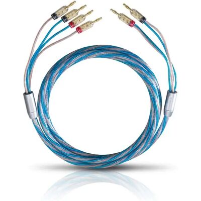 Cavo altoparlanti Oehlbach Bi Tech 4B - Blu - 2m - Bi-Wiring Cavo altoparlanti Oehlbach Bi Tech 4B - Blu - 2m - Bi-Wiring