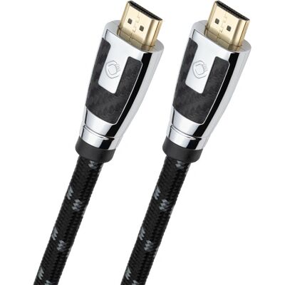 Câble HDMI Oehlbach 15m - Haute Vitesse, 4K HDR, Or - Publicité Câble HDMI Oehlbach 15m - Haute Vitesse, 4K HDR, Or - Publicité