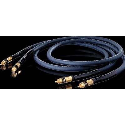 Oehlbach 0.5m XXL RCA Cool Gold - Audio Cable Oehlbach 0.5m XXL RCA Cool Gold - Audio Cable