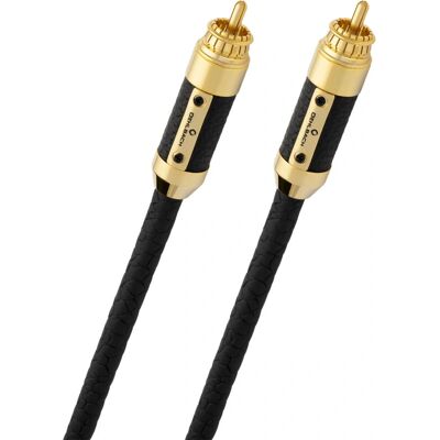 OEHLBACH OEHLBACH D1C13823 Black Audio Cable 0.75m - Audio Cable OEHLBACH OEHLBACH D1C13823 Black Audio Cable 0.75m - Audio Cable