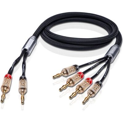 Oehlbach 14225 Audiokabel - 3 m Schwarz Hochpräziser Lautsprecherkabel Oehlbach 14225 Audiokabel - 3 m Schwarz Hochpräziser Lautsprecherkabel