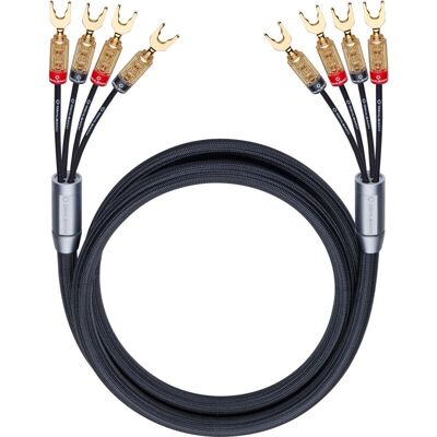OEHLBACH Fusion Four.4 ljudkabel - 3m - Svart OEHLBACH Fusion Four.4 ljudkabel - 3m - Svart