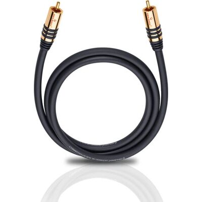 Oehlbach 21535 Audio Kabel - 5m RCA Schwarz Oehlbach 21535 Audio Kabel - 5m RCA Schwarz