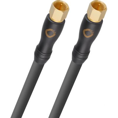 Câble coaxial HD Premium Oehlbach Transmission Shift S 4m Anthracite - Publicité Câble coaxial HD Premium Oehlbach Transmission Shift S 4m Anthracite - Publicité