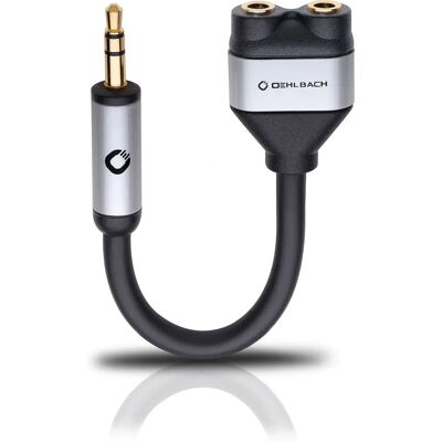 Oehlbach 60021 i-Connect J-AD Jack Audio Y-Adapter - Audio Adapter Oehlbach 60021 i-Connect J-AD Jack Audio Y-Adapter - Audio Adapter