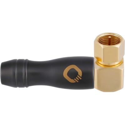 Oehlbach 90° F-plug Adapter - Satellite, Radio, Router Oehlbach 90° F-plug Adapter - Satellite, Radio, Router