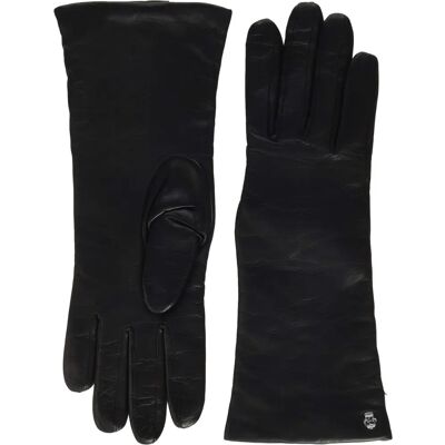 Gants pour Femmes Roeckl - Noir - Cuir de mouton nappa - Doublure en cachemire Gants pour Femmes Roeckl - Noir - Cuir de mouton nappa - Doublure en cachemire