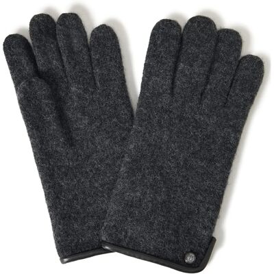 Gants en laine anthracite Roeckl - Walkhandschuh - Homme Gants en laine anthracite Roeckl - Walkhandschuh - Homme