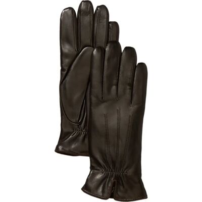 Roeckl Leather Gloves for Women - Size 7 HS - Dark Brown - Classic Design - Gloves Roeckl Leather Gloves for Women - Size 7 HS - Dark Brown - Classic Design - Gloves