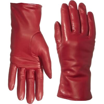 Roeckl Red Leather Gloves - Size 6 1/2 - Gloves Roeckl Red Leather Gloves - Size 6 1/2 - Gloves