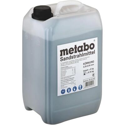 Metabo Sandblästring Material - Kornstorlek 0,2-0,5 mm - 8 kg Metabo Sandblästring Material - Kornstorlek 0,2-0,5 mm - 8 kg