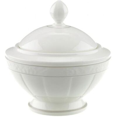 Villeroy & Boch Bílá Cukřenka - 1043920960 - Nadčasová Elegance Villeroy & Boch Bílá Cukřenka - 1043920960 - Nadčasová Elegance