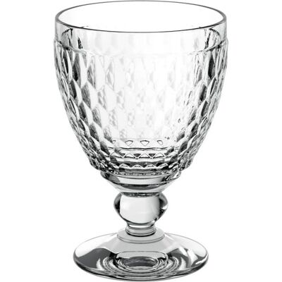 Villeroy & Boch Verre d'eau Boston - 250ml - Cristal, Motif facetté élégant Villeroy & Boch Verre d'eau Boston - 250ml - Cristal, Motif facetté élégant