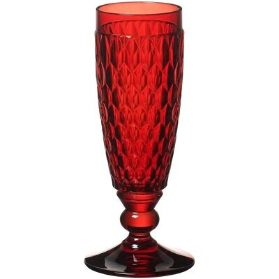 Villeroy & Boch Boston Coloured Champagne Flute - 145ml Red Villeroy & Boch Boston Coloured Champagne Flute - 145ml Red
