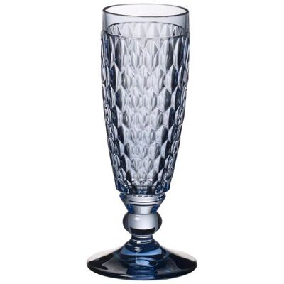 Villeroy & Boch - Model 1173090071 - Blue Coloured Champagne Flute - Champagne Glass Villeroy & Boch - Model 1173090071 - Blue Coloured Champagne Flute - Champagne Glass