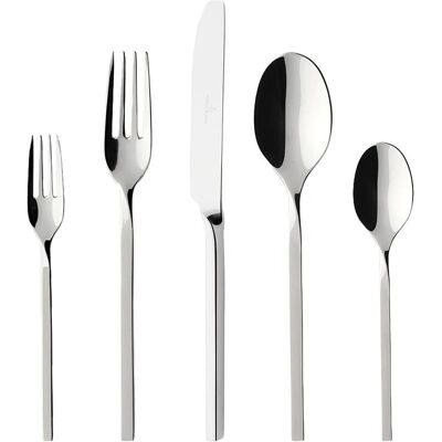 Villeroy & Boch NewWave 30-teilige Besteckset - Edelstahl - Für 6 Personen Villeroy & Boch NewWave 30-teilige Besteckset - Edelstahl - Für 6 Personen