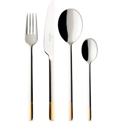 Villeroy & Boch Teilvergoldetes Besteck 24 Stück Villeroy & Boch Teilvergoldetes Besteck 24 Stück