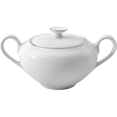 Villeroy & Boch Zuckerdose 6 Pers. Anmut Platinum No.1 - Zuckerdose und Marmeladendose Villeroy & Boch Zuckerdose 6 Pers. Anmut Platinum No.1 - Zuckerdose und Marmeladendose