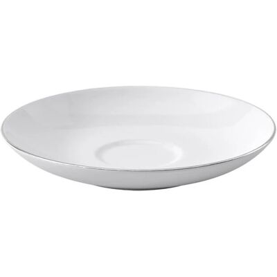 Villeroy & Boch Platine Blanche Sous-tasse à Café et Thé - Sous-tasse - Publicité Villeroy & Boch Platine Blanche Sous-tasse à Café et Thé - Sous-tasse - Publicité