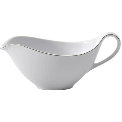 Villeroy & Boch Anmut Platinum No 1 Sauciere - Porcellana di Ossobio di Lusso Villeroy & Boch Anmut Platinum No 1 Sauciere - Porcellana di Ossobio di Lusso