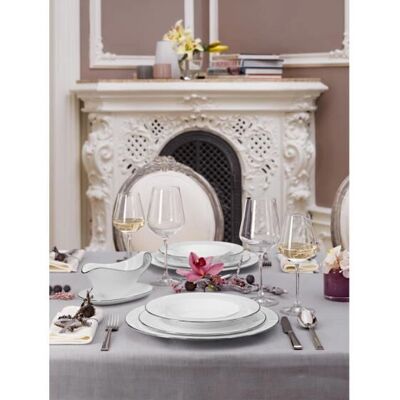 Villeroy & Boch 1046363570 Prato de Jantar Oval em Porcelana Villeroy & Boch 1046363570 Prato de Jantar Oval em Porcelana
