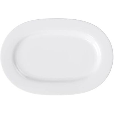 Villeroy & Boch Royal 34cm Oval Porzellanteller - Klassisches Design Villeroy & Boch Royal 34cm Oval Porzellanteller - Klassisches Design