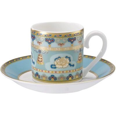Villeroy & Boch Tasse Samarkand Aquamarin - Espressotasse mit Untertasse Villeroy & Boch Tasse Samarkand Aquamarin - Espressotasse mit Untertasse