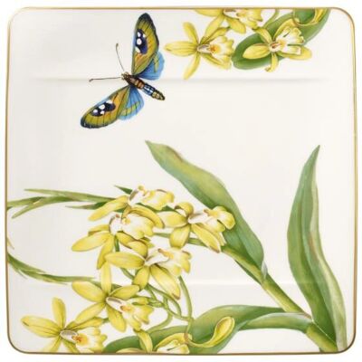 Villeroy & Boch Amazonia Plato de desayuno - 23x23cm, multicolor - Porcelana Villeroy & Boch Amazonia Plato de desayuno - 23x23cm, multicolor - Porcelana