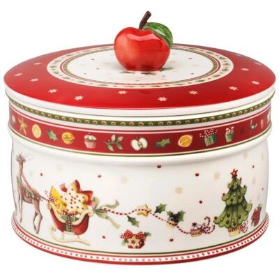 Villeroy & Boch Winter Bakery Delight Dortová dóza - Velká, Barevná, 13x17cm Villeroy & Boch Winter Bakery Delight Dortová dóza - Velká, Barevná, 13x17cm